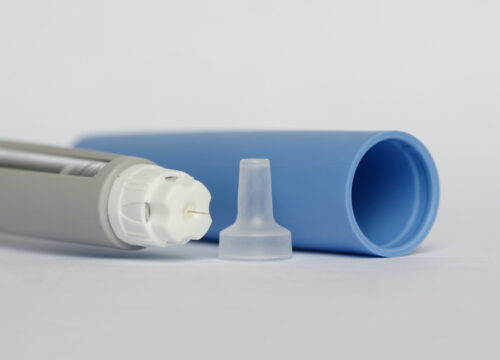 Photo of a semaglutide pen for weight loss